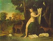 Circe and her Lovers in a Landscape